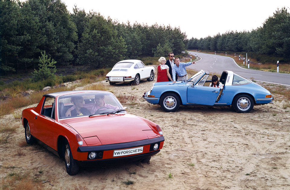 Реклама Порше 914