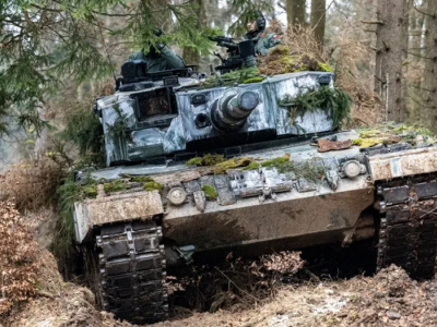 Российский танкист рассказал о первом встречном бое с немецким Leopard
