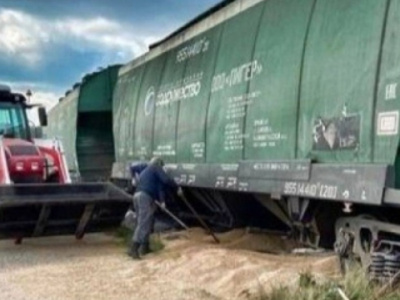 В России произошла железнодорожная катастрофа