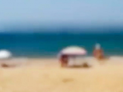 Ракета ATACMS взорвалась над пляжем в Севастополе (видео)