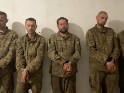 Группа солдат ВСУ сдалась в плен на Донецком направлении